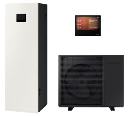 Samsung EHS Split 12,5 kW šilumos siurblys su integruota 200L talpa AE125DXEDGG/EU, AE200DNWSPG/EU